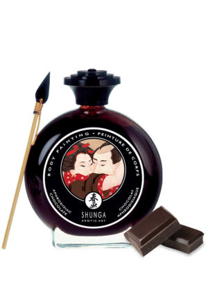 Jadalna Farbka Do Ciała Czekoladowa Bodypaint Chocolate 100 Ml Shunga