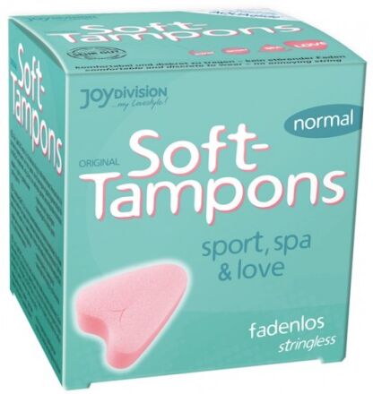 Tampony Bez Sznurka Soft Tampons Normal 3 Sztuki JoyDivision