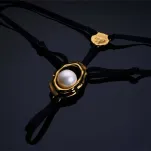 Moist Eyes G-String Clitoral Jewelry With Bead Stimulator UPKO - 3