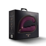 Wibrator Do Punktu G Ze Stymulatorem Variety Burgundy Rocks-Off - 6