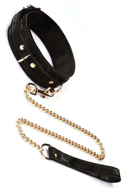Obróżka Boudoir Amor Black Collar Liebe Seele