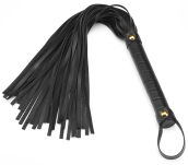 Pejcz Black Organosilicon Flogger Liebe Seele - 2