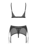 Shibu komplet 3-częściowy czarny  S/M Obsessive - 5