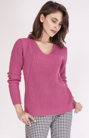 Victoria SWE 123 Sweter Różowy