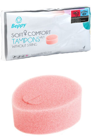Tampony Soft & Comfort Wet 4Pcs Beppy