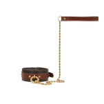 Obroża ze smyczą The Equestrian Leather Collar Liebe Seele - 4