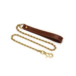 Obroża ze smyczą The Equestrian Leather Collar Liebe Seele - 6