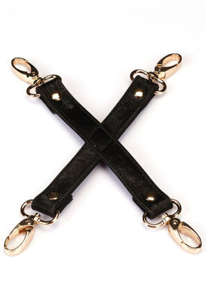 Liebe Seele uprząż Bondage Boudoir Amor Black Hogtie