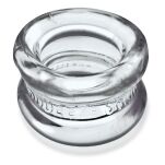 Naciagacz jąder [SIL/TPR] SQUEEZE SHORT Ballstretcher Clear Oxballs - 3