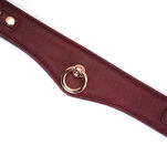 Obróżka Ze Smyczą Wine Red Curved Collar Liebe Seele - 5