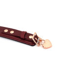 Obróżka Ze Smyczą Wine Red Curved Collar Liebe Seele - 6