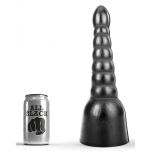 Dildo AB17 Bole 22 x 6.5cm All Black - 3