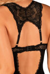 Donna Dream Babydoll Czarna koszulka i stringi - 4