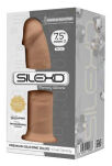 Silikonowe Dildo Model 2 19 Cm Carmel Silexd - 3