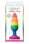 Korek Analny Ns Novelties Colours Pride Edition Pleasure Plug M NS Novelties - 2