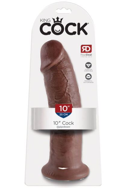 Dildo King Cock 10 Brown Pipedream