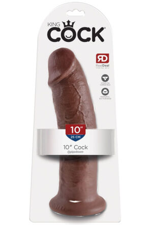 Dildo King Cock 10 Brown Pipedream