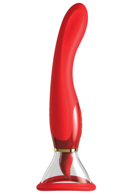 Wibrator Her Ulitmate Pleasure Holiday Version Red Pipedream