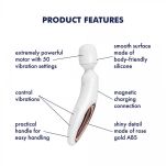 Wibrator różdżka Wand-erland White/Rosegold Satisfyer - 3