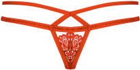 838-Tho-3 Stringi Czerwone L/Xl Obsessive - 7