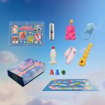 Zestaw dla par z grą planszową Gummy Love Gift Set UPKO*UEROS - 3