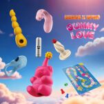 Zestaw dla par z grą planszową Gummy Love Gift Set UPKO*UEROS - 2