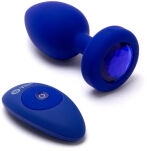Korek analny Vibrating Jewel Plug L/Xl Navy b-Vibe - 3