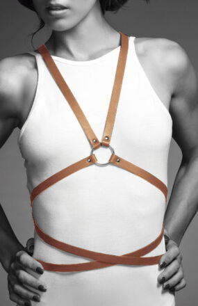 Uprząż Maze Multi-way Harness Brown Bijoux Indiscrets