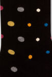 Mix Dots 140-051 Skarpety Czarne - 2