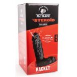 Dildo Steroid ABS18 Racket 28 x 9cm All Black - 5