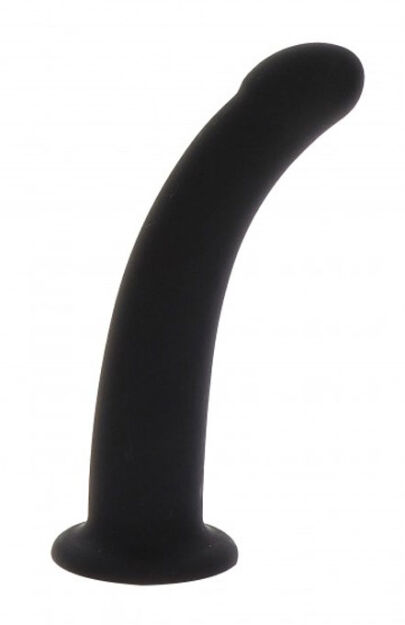 Silikonowe Dildo Strap-On Dong Black Large Taboom