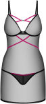 Novenes Chemise Koszula i stringi - 4