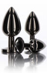 Korek Analny Butt Plug With Diamond Jewel Silver L Taboom - 5