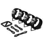 Uprząż Bondage Hogtie Set Black LOCKINK - 2