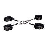 Uprząż Bondage Hogtie Set Black LOCKINK - 7
