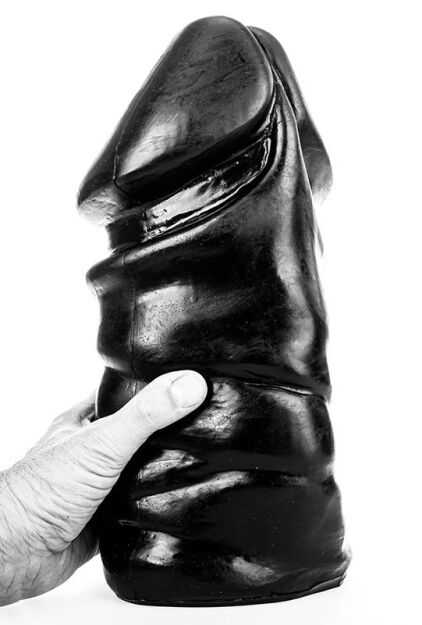 Dildo AB60 Goofy 30 x 15.5cm All Black