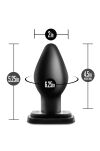 Korek Analny Blush Anal Adventures Xl Plug Black Blush - 4