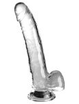 Dildo 23Cm King Cock Clear With Balls Pipedream - 2