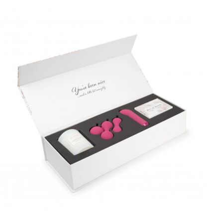 The Naughty And Nice Gift Set - Zestaw Kart I Gadżetów Erotycznych Je Joue