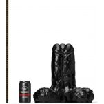 Dildo Steroid ABS19 Gape, Set and Match 23x13 cm All Black - 2
