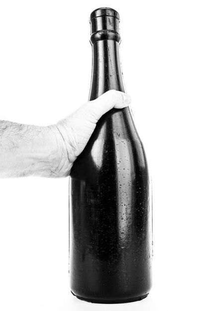 Dildo butelka szampana AB91 Magnum 30 x 10.5cm All Black