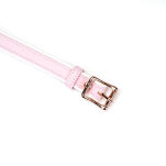 Maska White & Pink Fairygoat Leather Blindfold Liebe Seele - 4