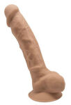 Silikonowe Dildo Model 1 18 Cm Carmel Silexd - 2