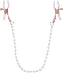 S&M Peaches ‘N Creame Pearl Nipple Clamps Cream Sportsheets - 4