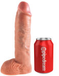 Uprząż Z Dildo King Cock 10 Hollow Strap On Suspoender System Pipedream - 2