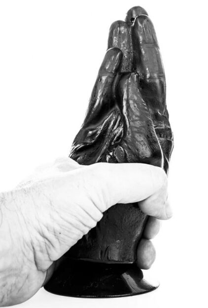 Dildo AB13 Fist 18 x 7cm All Black