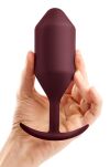 Korek analny Snug Plug 5 Dark Red b-Vibe - 4