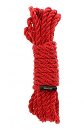 Taboom Bondage Rope 5 meter 7 mm Red