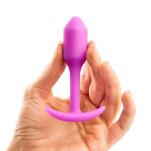 Korek analny Snug Plug 1 Fuchsia b-Vibe - 5