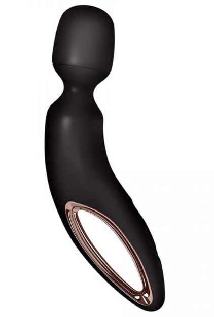 Wibrator różdżka Wand-erland Black/Rosegold Satisfyer